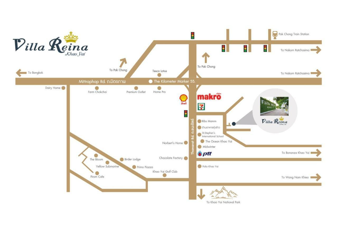 Villa Reina Resort Nong Nam Daeng Exteriör bild